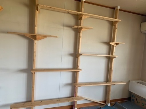 猫タワー　　手作り