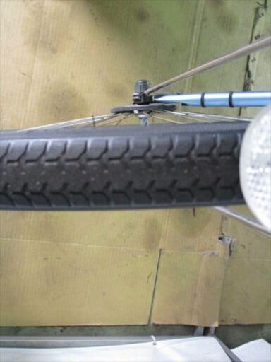 C447★整備済み　中古電動自転車★Panasonic　ビビdx【26インチ　ライトブルー　13.2Ah　】