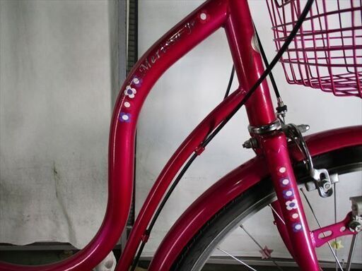 自転車中古センター Yahoo!店 - ジュニアサイクル｜Yahoo!ショッピング C451★8000円★整備済み 中古子供自転車 【SOGO　メリッサjr ピンク　26インチ 】