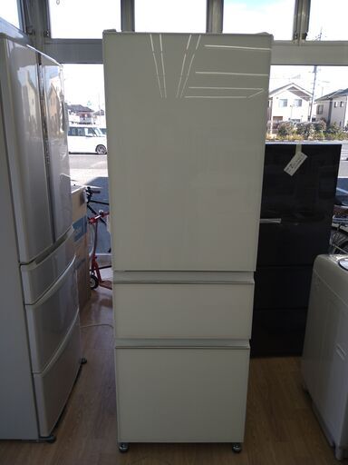 ★ジモティ割あり★ 三菱　MR-CG37FL-W 3ドア冷蔵庫 365L 年式2021年製 動作確認／クリーニング済み KJ1231