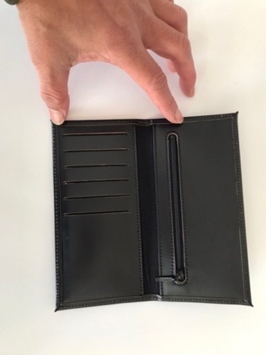 【SALE】コードバン 黒財布【20％OFF】