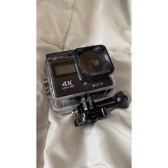 Ultra HD 4K BLACK アクションカメラ　防水！　今日発送可能です．の画像