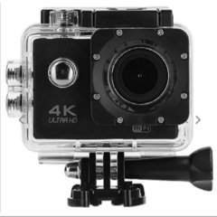 Ultra HD 4K BLACK アクションカメラ　防水！　今...