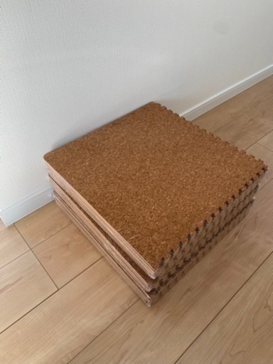 《3畳》コルクマット大判(45cm)×25枚◎縁付き
