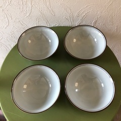 茶碗♡お茶漬け碗♡新品未使用♡４客の画像