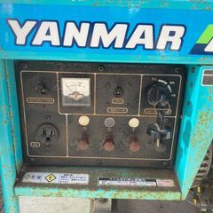 中古品△YANMERヤンマー　YDG600T-Eディーゼル発電機　三相200V 100V　バッテリー要交換の画像