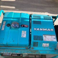 中古品△YANMERヤンマー　YDG600T-Eディーゼル発電機　三相200V 100V　バッテリー要交換の画像