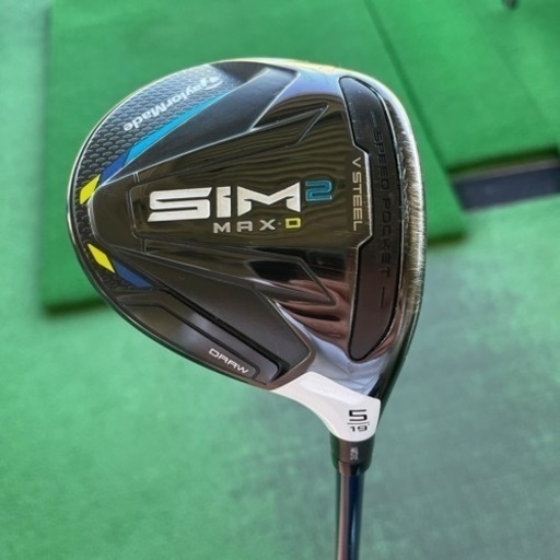 TaylorMade 5W SIM2 MAX-D 19° TENSEI BLUE TM50 SR
