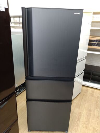 ★ジモティ割あり★ 東芝　GR-S33SC 3ﾄﾞｱ冷蔵庫 326L 年式2021年製 動作確認／クリーニング済み KJ1236