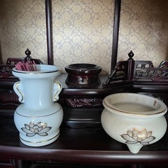 仏壇　引き出し付の画像