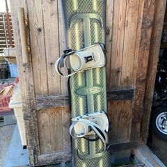 スノーボード　バインディングセット　約141cm