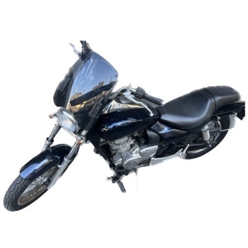 【動くけど動かない…修理できる方へ】自賠責令和6年6月まで付  kawasakiエリミネーター125カスタム