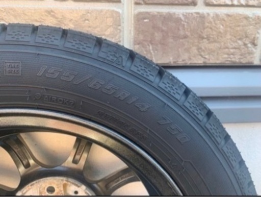 【スタッドレスタイヤ】GOODYEAR (グッドイヤー) ICE NAVI 7 155/65R14 