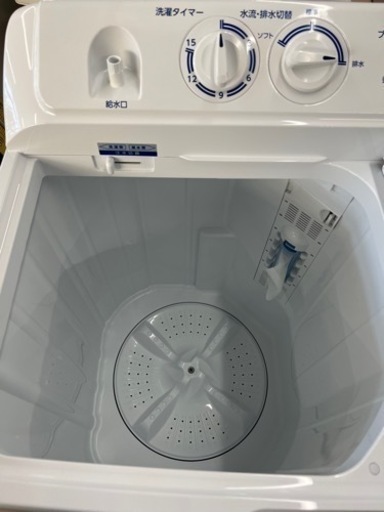 美原店　美品　ほぼ新品！　2022年製　二層式洗濯機　Haier 8kg JW-W80