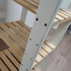 木製チェスト　棚の画像