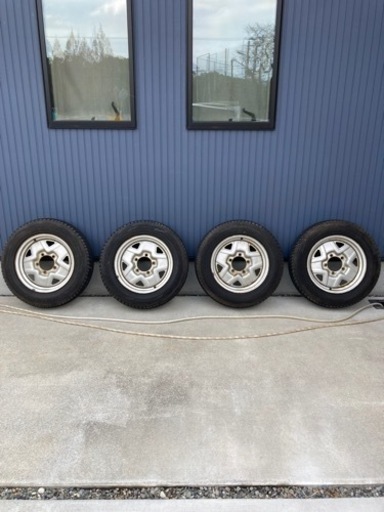 JB23純正ホイール スタッドレスタイヤ