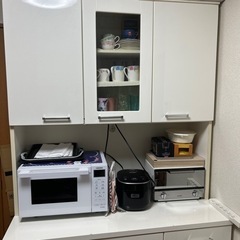 食器棚　ニトリ※ミニソファ、カラーボックスも差し上げます！の画像