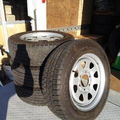 日産 キャラバン 205/65R16 純正おしゃれ鉄チン&スタッ...