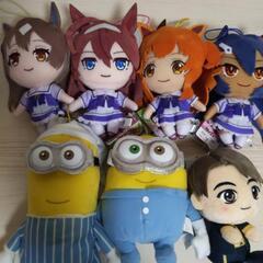 ウマ娘などプライズぬいぐるみ