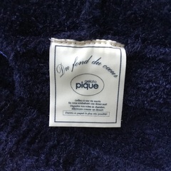 ジェラートピケフード付ワンピ(F)の画像