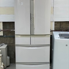 送料・設置込み　冷蔵庫　520L HITACHI 2010年