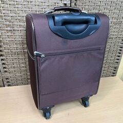 アツキオオニシ キャリーバッグ ブラウン系 4輪 キャスター 小型 茶色系 ATSUKI ONISHI TRAVEL A.O. スーツケース 南京錠付き  札幌市白石区 白石店 の画像