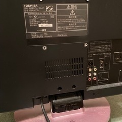 【引取のみ】動作確認済ピンクのREGZAテレビの画像