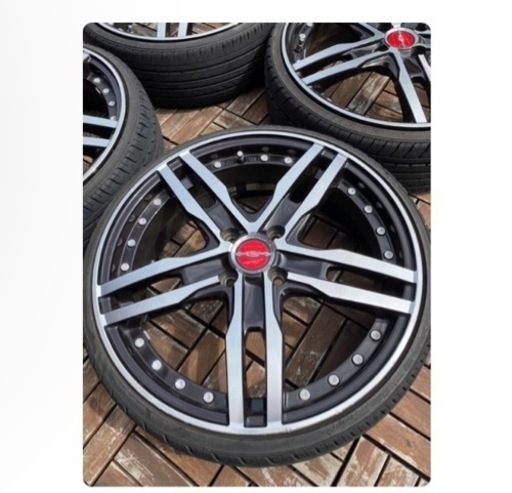 静岡発　SHALLEN モノブロック　タイヤホイールセット　17インチ　軽