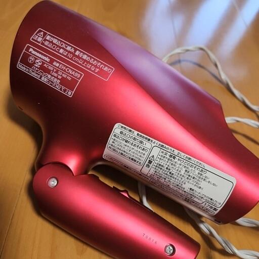 美品☆パナソニック ナノケアヘアドライヤー ルージュピンク
