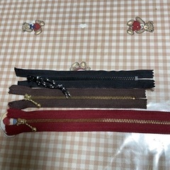 未使用品　ファスナー各種の画像