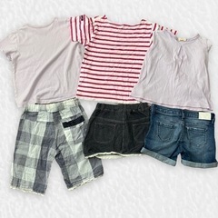 【1枚100円以下⁉︎】まとめ売り 子供服 女の子 9点『size:110-120』ブランド色々!!の画像
