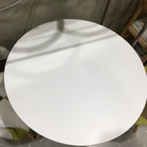 2人掛食卓セット 丸テーブル?‍♀️