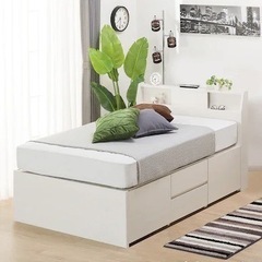 【譲ります】ニトリベッド&マットレスの画像