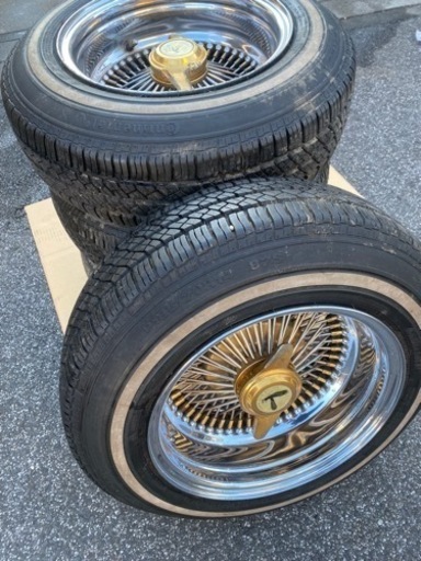 デイトン  ワイヤーホイール  14インチセット キャデラック