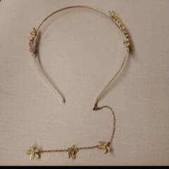 ヘアーアクセサリー 花柄