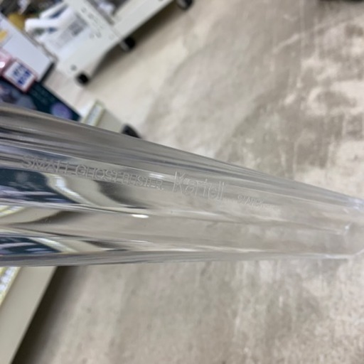 4/15 値下げ?オシャレ?kartell SMALL GHOST BUSTER スモールゴーストバスター フィリップ・スタルク クリ