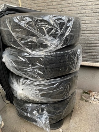 【スタッドレスタイヤ&ホイール】225/65/R17 4本セット