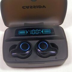 ☆CASSIDY P12 Bluetoothステレオワイヤレスイヤホン 高音質 充電機能付きの画像