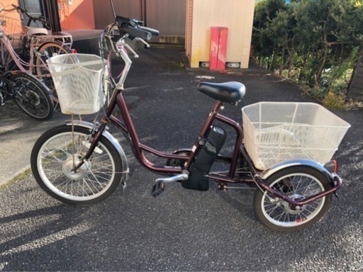 電動アシスト3輪自転車　ミムゴ1万値下げしました