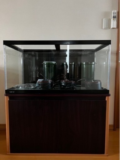GEX 90×45×45水槽とキャビンその他