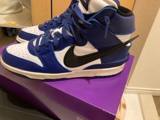 NIKE ダンクハイ×アンブッシュ箱無し美品26cm