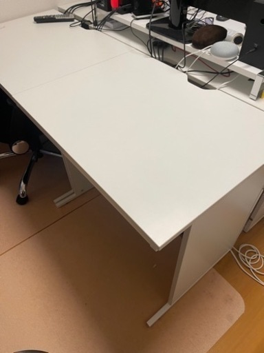 オフィスデスク美品2個セット※椅子なし