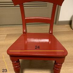 木製ドールチェア VINTAGEの画像