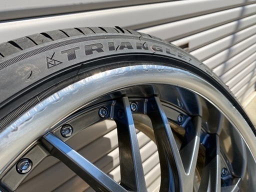 タイヤホイール　20インチ WEDS　マーベリック　709M 深リム　メッキ