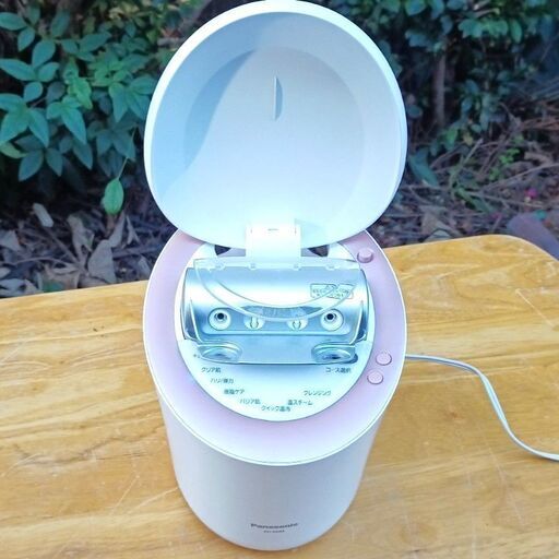 ★肌の仕上がりが選べる5つの自動温冷コース‼お届け可！★ Panasonic スチーマー『nanocare』EH-SA99
