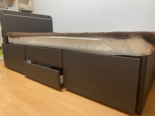ニトリ シングルベッド マットレス付
