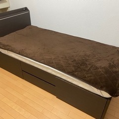 ニトリ シングルベッド マットレス付