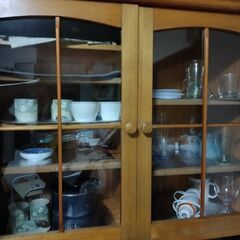 食器棚　★レトロ★の画像