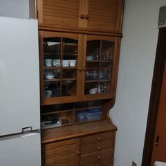 食器棚　★レトロ★の画像