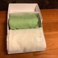 決まりました【未使用、美品】マフラー2点セットの画像
